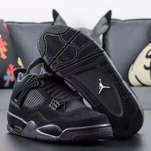 Men's Sizing 12 - Jordan 4 Retro Black Cat (2020)